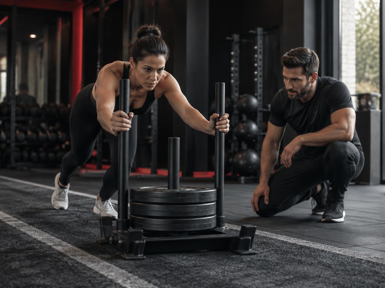 Une Mission Fitter pendant sa préparation physique